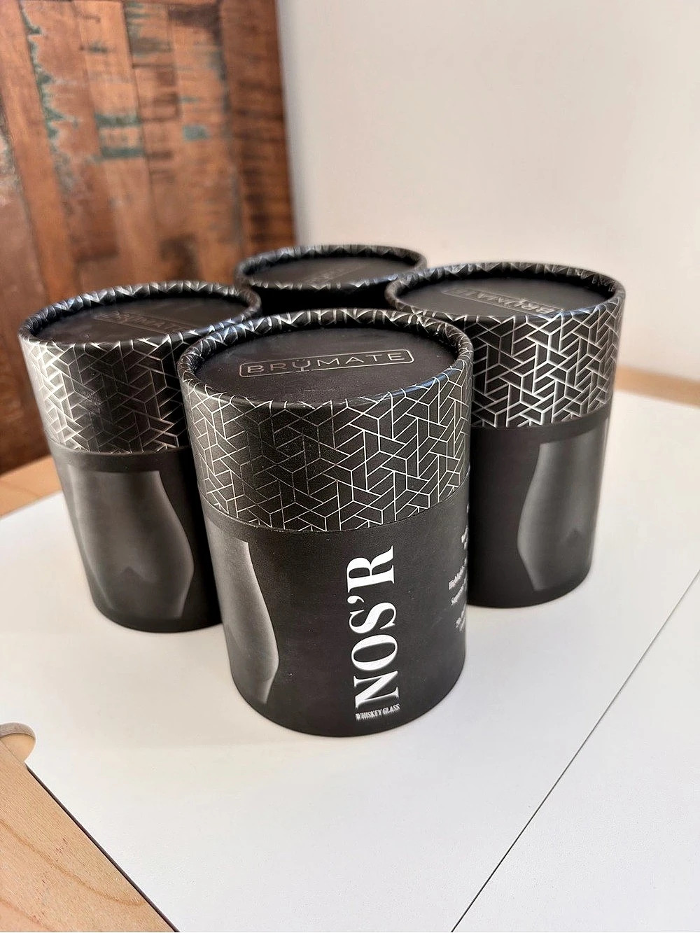 BrüMate Whiskey Glasses – Set of 4 | Brand New in Original Packaging